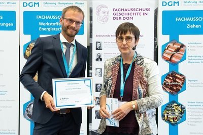 Dr. Johannes J. Möller hat den DGM-Nachwuchspreis 2018 erhalten.